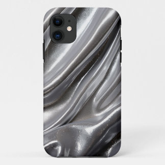 Case-Mate iPhone Case Parties scintillant en argent Platine foncé - Coqu