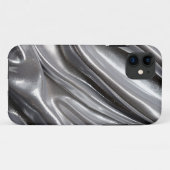 Coques Case-Mate iPhone Parties scintillant en argent Platine foncé - Coqu (Dos (Horizontal))