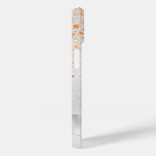 Coques Case-Mate iPhone Parties scintillant en or argenté nom étincelant (Verso / Droite)