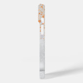 Coques Case-Mate iPhone Parties scintillant en or argenté nom étincelant (Verso / Gauche)