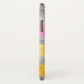 Coques Case-Mate iPhone Parties scintillant et marbre avec Monogramme (Dos/Droite)