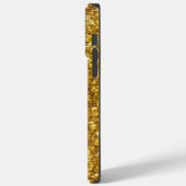Coques Case-Mate iPhone Parties scintillant étincelante or glam partie mot (Verso / Gauche)
