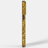 Coques Case-Mate iPhone Parties scintillant étincelante or glam partie mot (Verso / Droite)