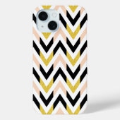 Coques Case-Mate iPhone Parties scintillant Faux géométrique Chevron Motif (Verso)