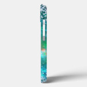Coques Case-Mate iPhone Parties scintillant fille douce 16 Turquoise (Verso / Gauche)
