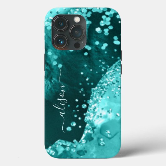Coques Case-Mate iPhone Parties scintillant Fille Étincelle Anniversaire T (Verso)