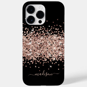 Coque Pour Pour iPhone 14 Pro Max Parties scintillant Fille Parkle Sweet 16 Rose Ble