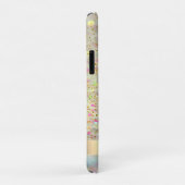 Coques Case-Mate iPhone Parties scintillant Flamant rose rose Bokeh Confet (Dos/Droite)
