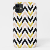 Coques Case-Mate iPhone Parties scintillant géométrique Faux Motif Chevron (Dos)