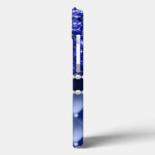 Coques Case-Mate iPhone Parties scintillant Girly Sparkle Luxe Marine Bleu (Verso / Gauche)