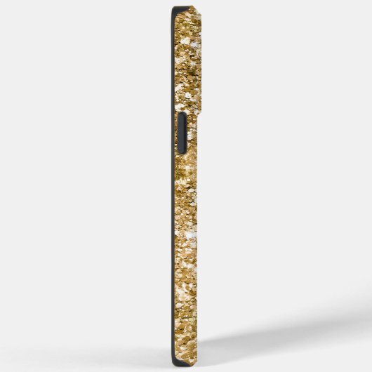 Coques Case-Mate iPhone Parties scintillant Gold Glitz (Verso / Droite)