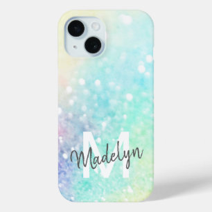 Coque Pour iPhone 15 Parties scintillant Holographique Glam Colorful Mo