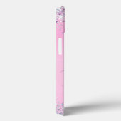 Coques Case-Mate iPhone Parties scintillant Holographique rose Chic (Verso / Droite)