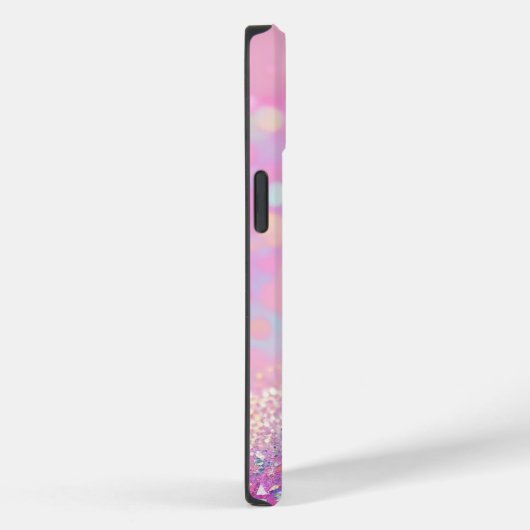 Coques Case-Mate iPhone Parties scintillant holographique rose iPhone Mate (Verso / Droite)