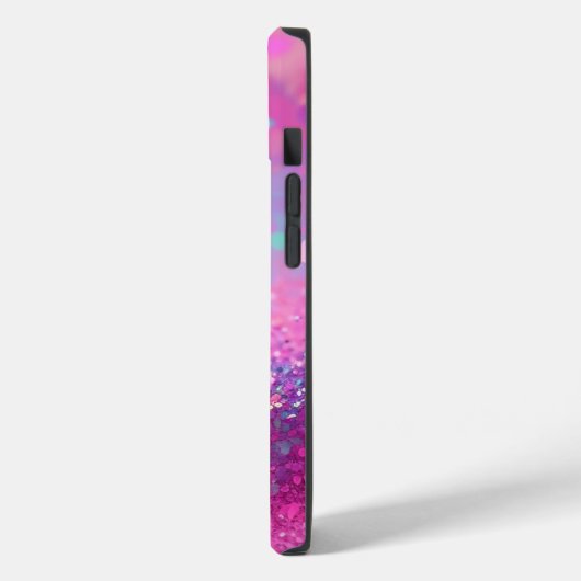 Coques Case-Mate iPhone Parties scintillant holographique rose iPhone Mate (Verso / Gauche)