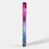 Coques Case-Mate iPhone Parties scintillant Holographique rose profond iPh (Verso / Droite)