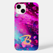 Coques Case-Mate iPhone Parties scintillant holographique rose profond mon (Verso)