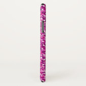 Coques Case-Mate iPhone Parties scintillant imprimé rose chaud tendance pe (Dos/Droite)
