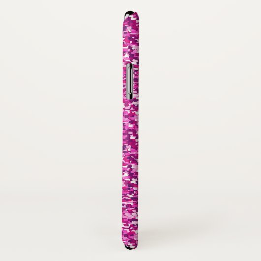 Coques Case-Mate iPhone Parties scintillant imprimé rose chaud tendance pe (Dos/Droite)