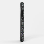 Coques Case-Mate iPhone parties scintillant irisée noire (Dos/Droite)