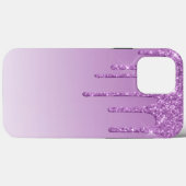 Coques Case-Mate iPhone Parties scintillant Lavender Purple Drivers (Verso (horizontal))