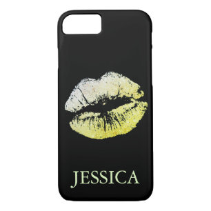Coques Pour iPhone Parties scintillant Lèvres Motif fille