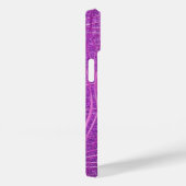 Coques Case-Mate iPhone Parties scintillant métallique rose magenta Glam m (Verso / Droite)