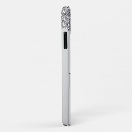 Coques Case-Mate iPhone Parties scintillant Modèle photo Monogramme 3 (Dos/Droite)