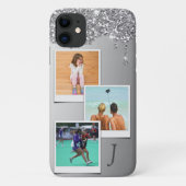 Coques Case-Mate iPhone Parties scintillant Modèle photo Monogramme 3 (Dos)