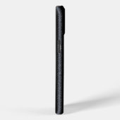 Coques Case-Mate iPhone Parties scintillant moderne Black & Silver (Verso / Droite)