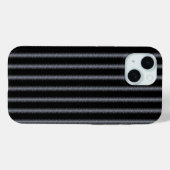 Coques Case-Mate iPhone Parties scintillant moderne Black & Silver (Verso (horizontal))