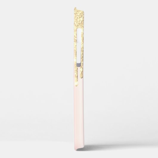 Coques Case-Mate iPhone Parties scintillant moderne Gold Drives Rose Gold, (Verso / Gauche)