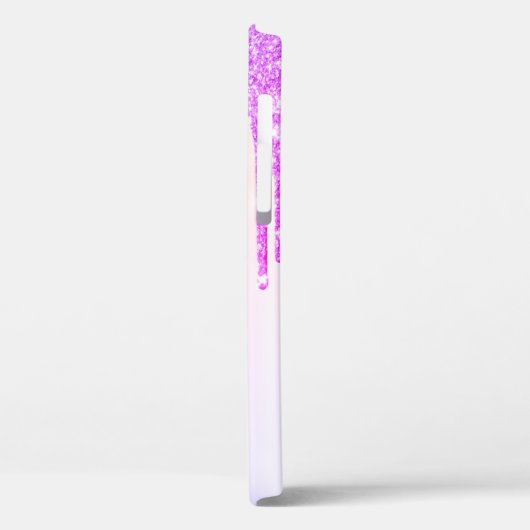 Coques Case-Mate iPhone Parties scintillant moderne, Ombre, Monogram frais (Verso / Gauche)