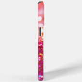 Coques Case-Mate iPhone Parties scintillant moderne Rainbow Monogram (Verso / Droite)