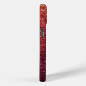 Coques Case-Mate iPhone Parties scintillant moderne Red Sparkle Téléphone  (Verso / Droite)