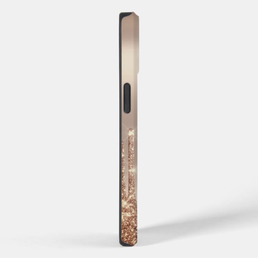 Coques Case-Mate iPhone Parties scintillant modernes, Monogramme Cooper (Verso / Droite)