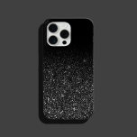 Case-Mate iPhone Case Parties scintillant noire Chic Ombre<br><div class="desc">Coque iphone de Parties scintillant noir Chic Ombre</div>