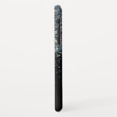 Coques Case-Mate iPhone Parties scintillant noire Fille étincelante Nom pe (Dos/Gauche)