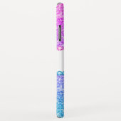 Coques Case-Mate iPhone Parties scintillant ombre & diamants design girly (Dos/Droite)