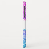 Coques Case-Mate iPhone Parties scintillant ombre & diamants design girly (Dos/Gauche)