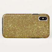 Coques Case-Mate iPhone Parties scintillant or (Dos (Horizontal))