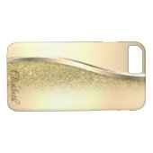 Coques Case-Mate iPhone Parties scintillant or Cool tendance - Personnalis (Dos (Horizontal))