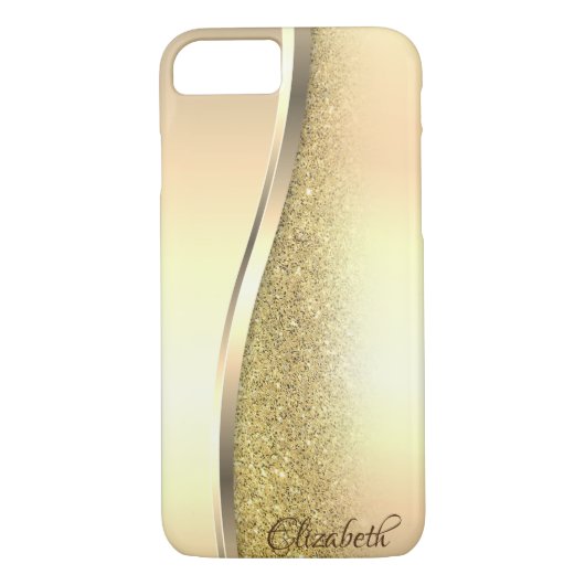 Coques Case-Mate iPhone Parties scintillant or Cool tendance - Personnalis (Dos)