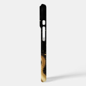 Coques Case-Mate iPhone Parties scintillant Or de luxe Poussière Art Abstr (Verso / Gauche)