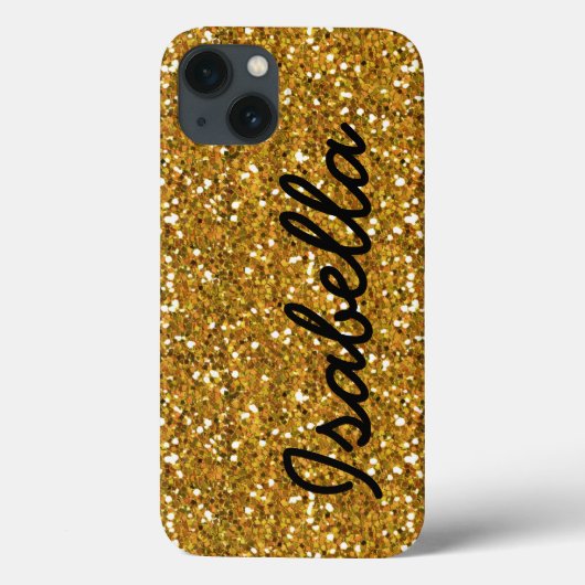 Coques Case-Mate iPhone Parties scintillant OR FILLE IMPRIMÉE PERSONNALISÉ (Verso)
