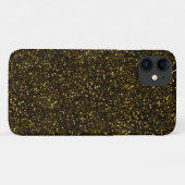 Coques Case-Mate iPhone Parties scintillant or jaune foncé (Dos (Horizontal))