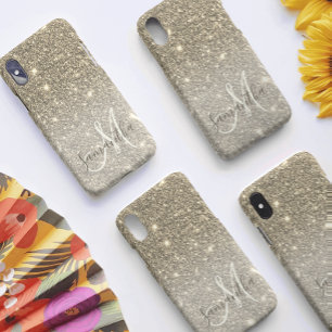Case-Mate iPhone Case Parties scintillant Or moderne étincelles Nom pers