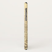 Coques Case-Mate iPhone Parties scintillant, or, personnalisée, brillant,  (Dos/Gauche)