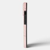 Coques Case-Mate iPhone Parties scintillant or Rose tendance Initiales fan (Verso / Gauche)
