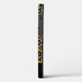 Coques Case-Mate iPhone Parties scintillant or tendance Leopard Poster de  (Verso / Gauche)